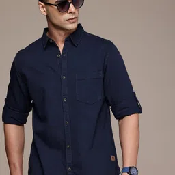 Roadster Men Standard Pure Cotton Casual Shirt-picture-19