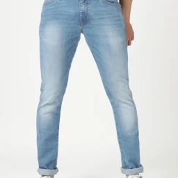 Wrangler Skanders Light Blue Slim Fit Low Rise Jeans-picture-20