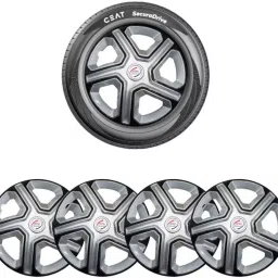 Auto Pearl R16 PressType with Retention Ring PTA05 Wheel Cover for Maruti Vitara Brezza LDi 38.6 cm image 2