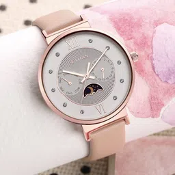 Titan Women Dial & Leather Straps Analogue Watch NQ95144WL01-picture-15