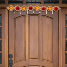 eCraftIndia Rose Flowers Toran For Home Main Door Entrance Mandir-image-49