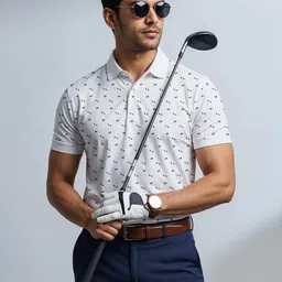 ADRO Men Off White Cotton Tshirts-image-90
