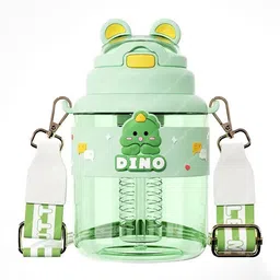 FunBlast Dinosaur themed Cute Water Bottle with Sipper Green  1100 ml-picture-14