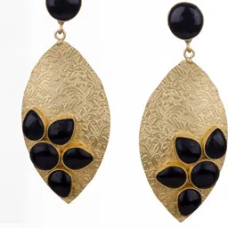 Piah Oval Drop Earrings-picture-27