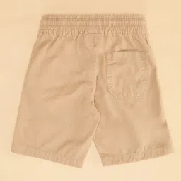 Pantaloons Junior Solid Shorts - Khaki Brown image 4