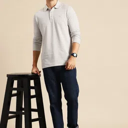 United Colors of Benetton Men Polo Collar Pure Cotton T-shirt image 2