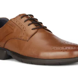 Hush Puppies by Bata Men's SAVILE Tan Derby Shoes image 4