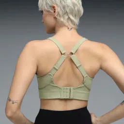 Puma Green Tight Fit Sports Bra image 2