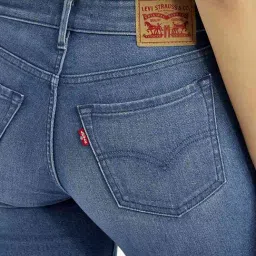 Levi's 711 Blue Skinny Fit Jeans image 4