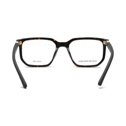 Police VPLF75K52714YFR Black Geometric Eye Frames For Men image 4