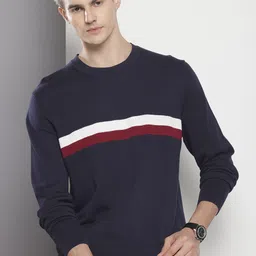 Tommy Hilfiger Pure Cotton Striped Sweatshirt image 1