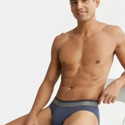 Jockey US59 Men's Super Combed Cotton Elastane Stretch Solid Brief with Ultrasoft Waistband image 4