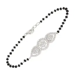 Anayra 92.5 Sterling Silver Mangalsutra Bracelet for Women-picture-19