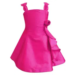 A.T.U.N. Fuchsia Solid Dress-picture-41