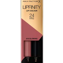 Max Factor Lipfinity Lip Colour + Top Coat 016 Glowing image 3