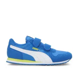 Puma Kids Cabana Racer SL 20 V Royal Blue & White Casual Sneakers-picture-23