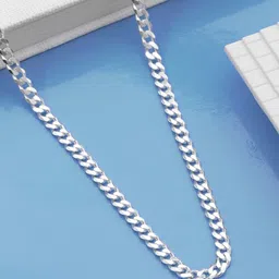 Zavya Men 925 Sterling Silver-Plated Chain-picture-12