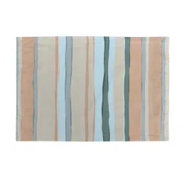 @Home Arias Multicolor 225 TC Cotton Satin Single Bedsheet with 1 Pillow Cover image 4