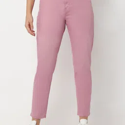 SPYKAR Women Slim Fit Mid-Rise Light Fade Stretchable Cotton Jeans-image-86