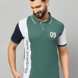 Duke Stone Green Regular Fit Polo T-Shirt-picture-22