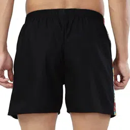 The Souled Store Black Printed Boxer Shorts image 2