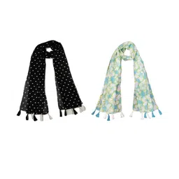 StoleVilla Floral Chiffon Stoles-picture-20