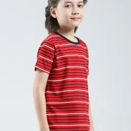 Monte Carlo Boys Red, White & Blue Printed Regular Fit T-Shirt - Pack of 3 image 4