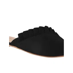 Shoetopia Women's Black Mule Shoes image 4