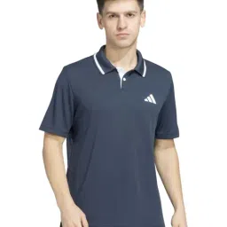 Adidas Blue Regular Fit Sports Polo-picture-24