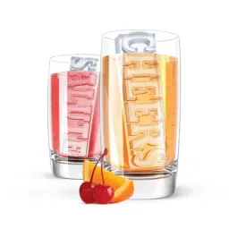 Zoku 'Salute & Cheers' Orange Silicone 14 cm Ice Tray - Set of 1 image 3