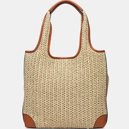 HIE Textured Shopper Handheld Bag image 3