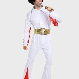 Little Surprise Box Boys White Printed Jumpsuit-picture-27