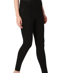 Mode by Red Tape Black High Rise Leggings image 4