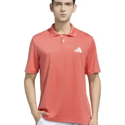Adidas Red Regular Fit Sports Polo-picture-25