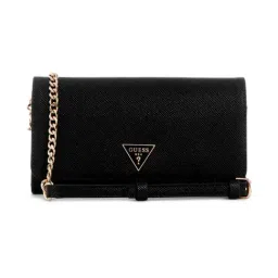 Guess Black Noelle Textured Cross Body Bag-image-35