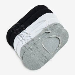 WES Lounge by Westside Black Printed Cotton-Blend Socks - Pack of 3-picture-0