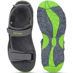 Spykar Men's WALKER Grey Floater Sandals image 4