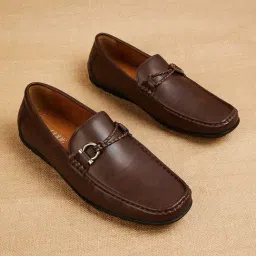 Code by Lifestyle Men's Brown Casual Loafers-picture-26