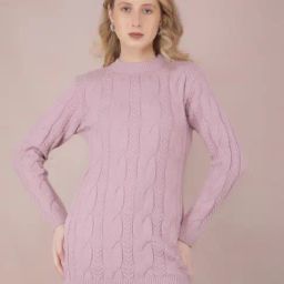 Crimsoune Club Purple Regular Fit Long Sweater-picture-13