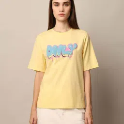 Only Yellow Cotton Print Top-picture-40