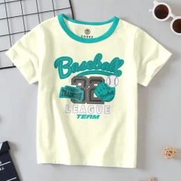 Codez Kids Light Yellow Printed T-Shirt-picture-8