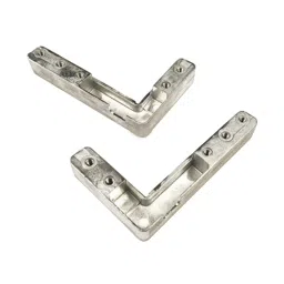 Ebco L Connectors for Recessed Hinge 35,, Zinc White Finish Aluminium Body, RH35-LC1 (Set of 2)-picture-26