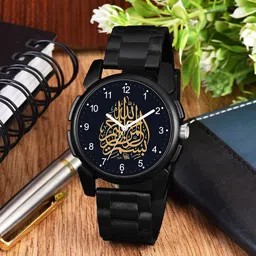 CSAMON Men Round Dial & Straps cWatch J16BLK Islamic NUM02 CD-picture-33