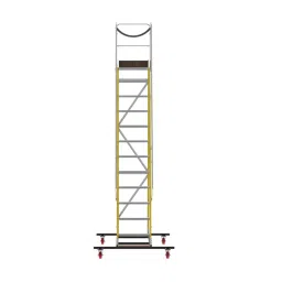 YOUNGMAN 11+Platform Fiberglass Warehouse Ladder 3530 mm Max Standing Height, 8459 image 2