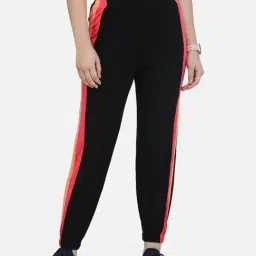 Scorpius Black Regular Fit Trackpants-picture-32
