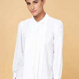 Annabelle by Pantaloons White Regular Fit Shirt-picture-21