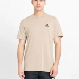 Adidas Beige Regular Fit Sports T-Shirt-image-42