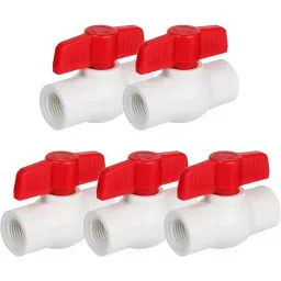 MED BUDDY Ball Valve 1 inch (25 mm) PVC (Pack of 5 Pcs)-picture-44