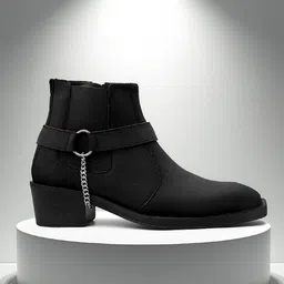 Bxxy Men Solid Suede Chelsea Boots-image-38