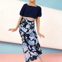Antheaa Crop Top & Skirt-picture-13